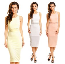 Women's dress summer sleeveless knee-length sequin evening dress casual dress j148