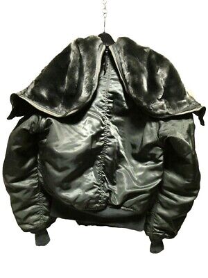 ALPHA N-2B Flight Jacket Coat men Size S olive green Vintage ALPHA N-2B Flight Jacket Coat men Size S olive green Vintage