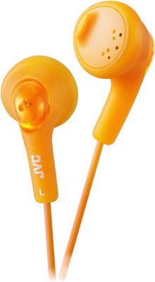 HAF160D Gumy Ear Bud Headphone Orange