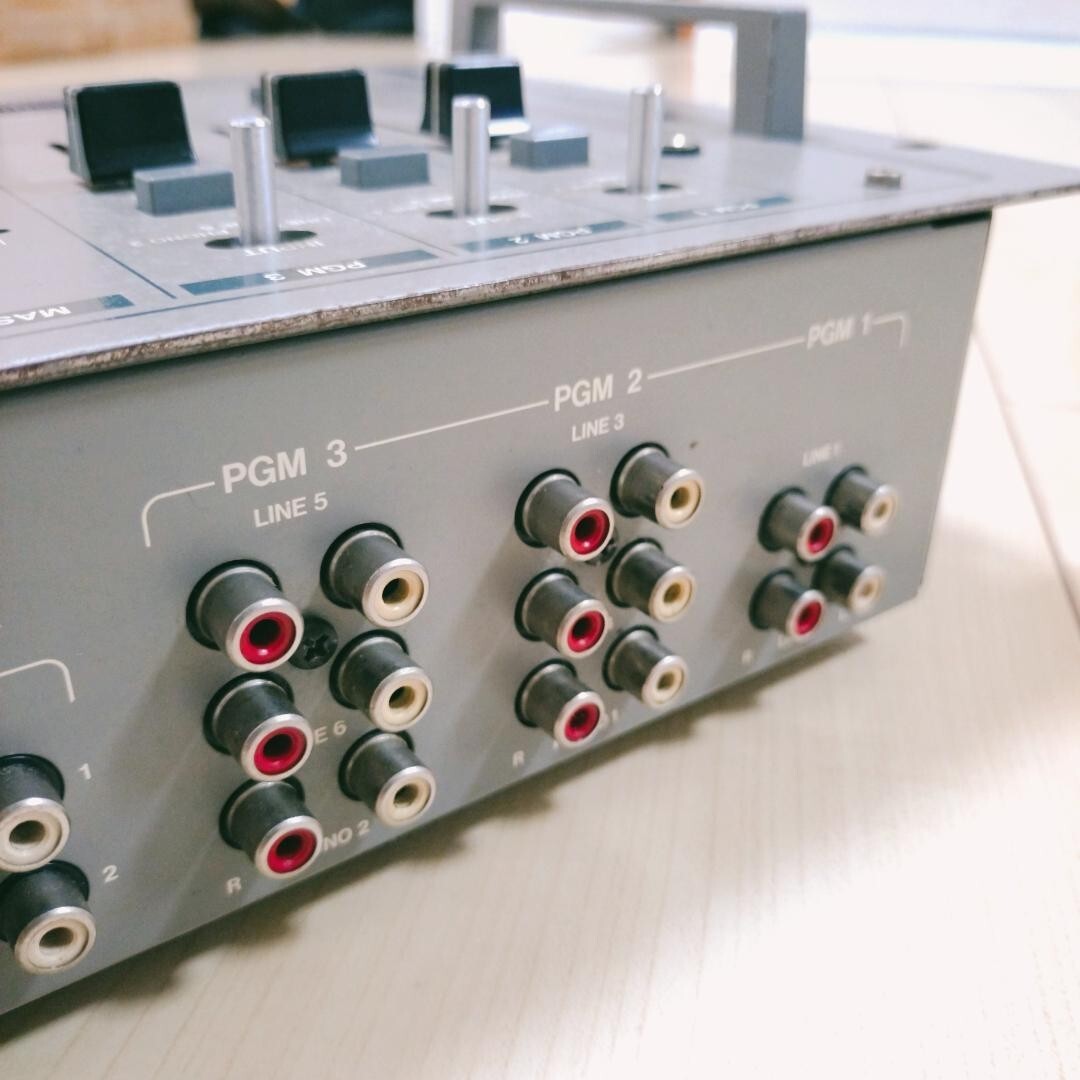 Rare Vintage VESTAX PMC-20SL DJ Mixer Used by DJ KRUSH with Rare Vintage VESTAX PMC-20SL DJ Mixer Used by DJ KRUSH with