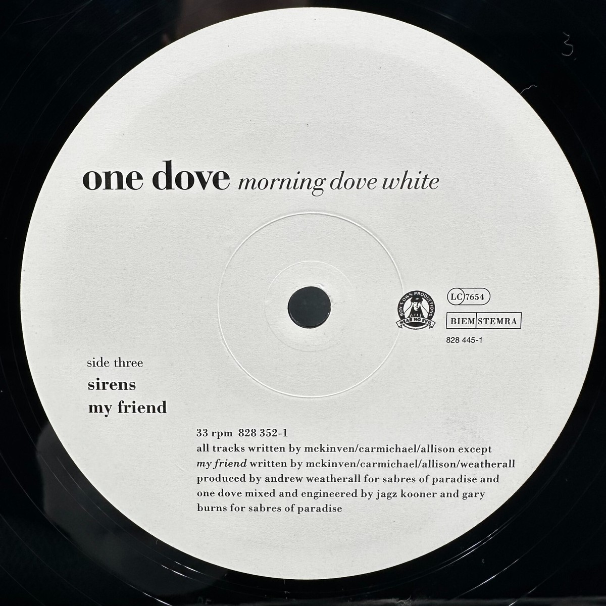 one dove morning dove white UKオリジナルレコード Free Shipping One Dove / Morning Dove White 1993 Original