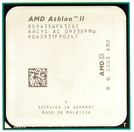 AMD Athlon II X3 435 Triple Core Processor 2.9 GHz,Socket AM2+/AM3, 95W CPU  - Image 3 of 4
