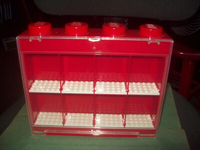LEGO WALL MOUNT BRICK AND THE KNOB CONFIGURATION DISPLAY CASE