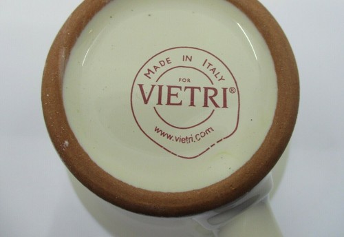 VIETRI CUCINA FRESCA CREAM MUG - 3 7/8" 0712I - Picture 3 of 3