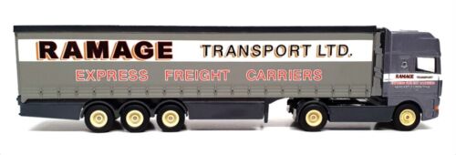 Corgi 1/64 Scale TY87018 - MAN Truck & Trailer - Ramage Trans. Ltd - Picture 3 of 5