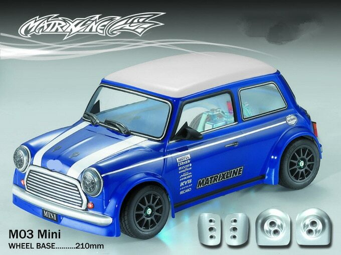 tamiya mini body shell