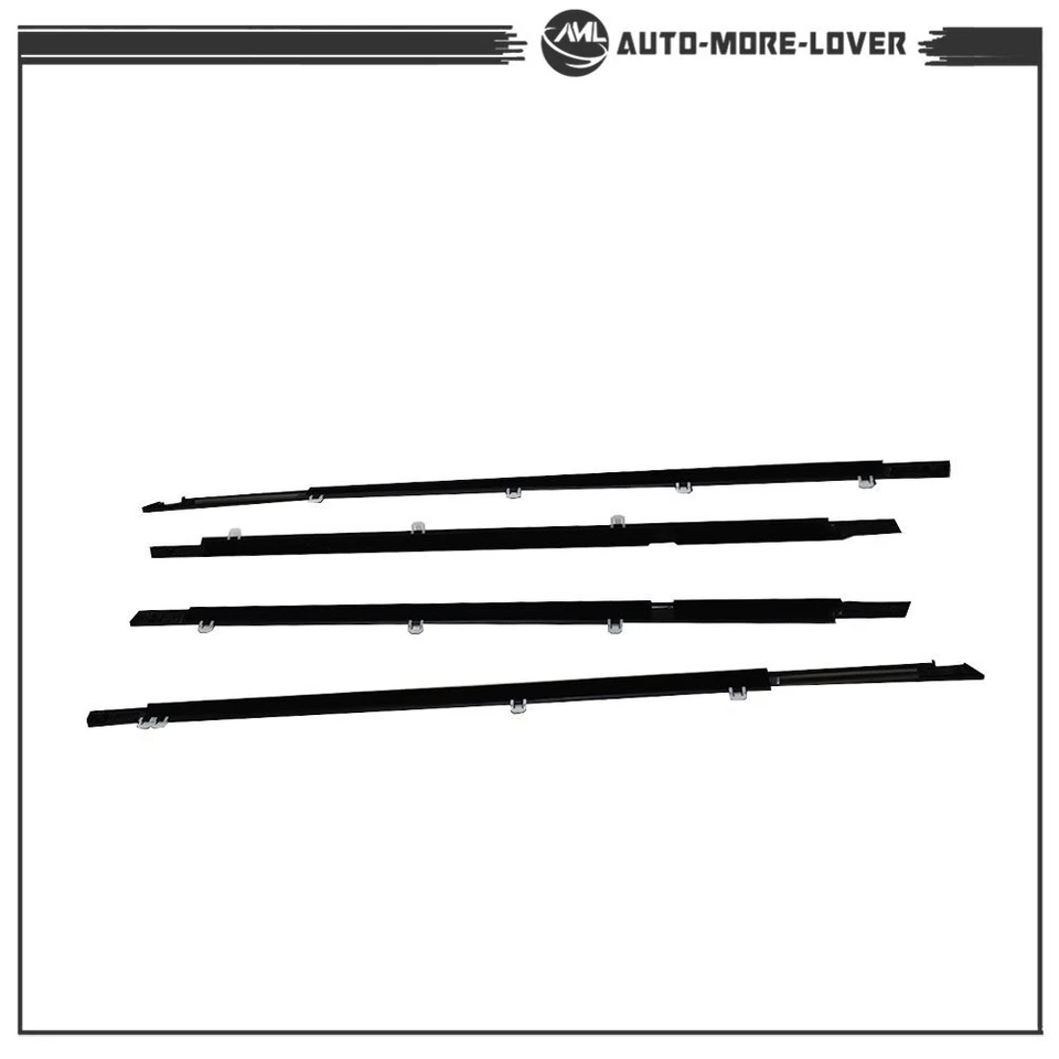 Cinturón de sellado de moldura de ventana exterior tira climática para Honda Accord 2008-2012 Foto 2 de 4