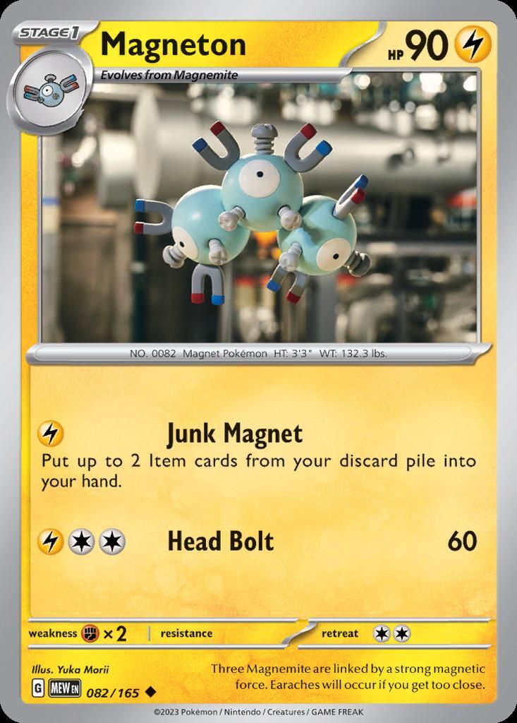 Pokemon Magneton (82/210) 151 LP