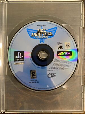 Buzz Lightyear of Star Command (PlayStation PS1) DISC ONLY Tested Free Shipping