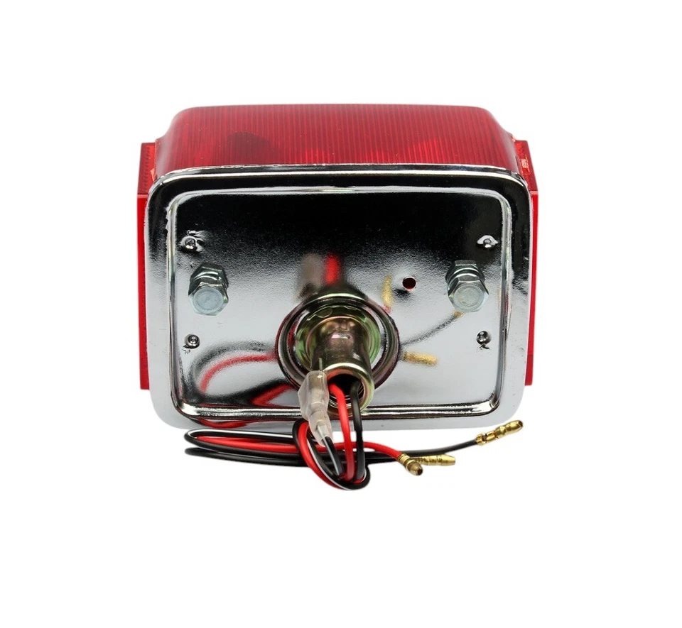 Complete Rear Taillight Yamaha DT YSR 50 DT 80 100 125 175 250 400 MX SR XT 500 Foto 3 de 4