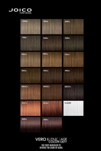 Vero Chrome Color Chart