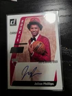 2023-24 Donruss Julian Phillips Rookie Auto Bulls RC Autograph