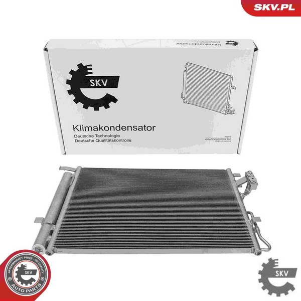 Esen SKV 86SKV374 Kondensator FüR Klimaanlage Kondensator Klimaanlage FüR Kia-image