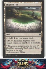 Blighted Fen - Battle for Zendikar - MTG - Uncommon - #230 - NM