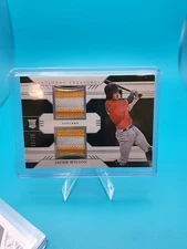 2024 Panini National Treasures Game Gear Swatch Dual Jacob Wilson #GSD-JW /25