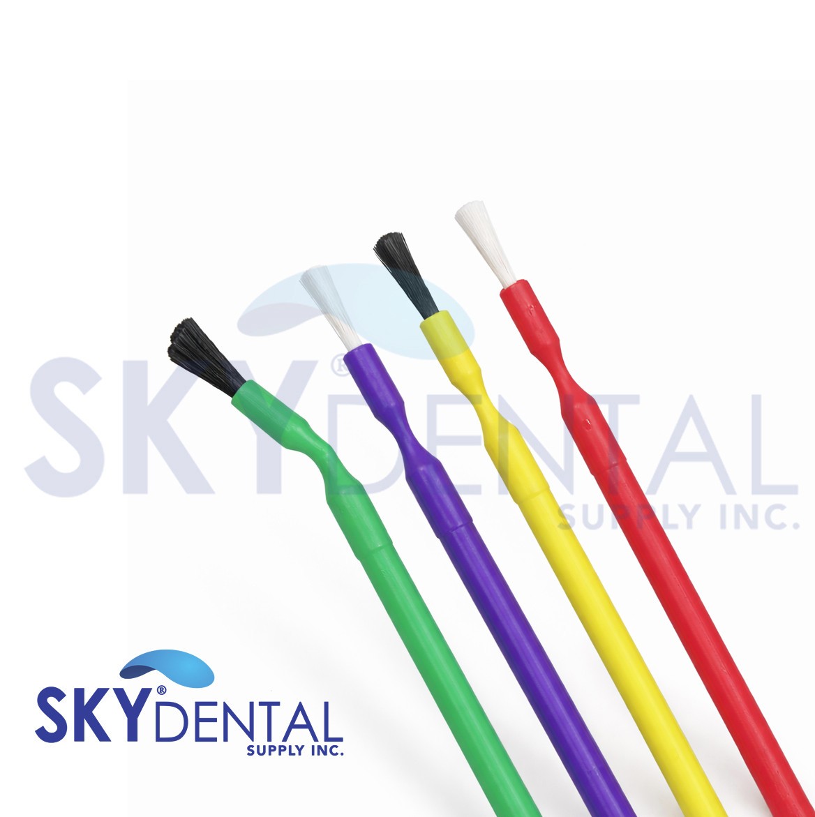 144x Bendable Brushes Dental Applicator Benda Brush