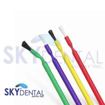 144x Bendable Brushes Dental Applicator Benda Brush