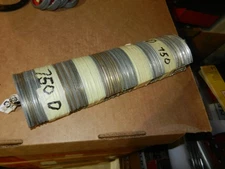 750 A C Gilbert Erector "D" 2 1/2-inch Curved Girders, Original