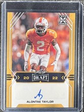 Taylor, Alontae - 2022 Leaf Draft - Autograph - Gold