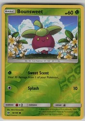Bounsweet 18/149 Sun & Moon Base Set Reverse Holo Common