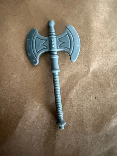 He-Man Masters of the Universe MOTU Vintage Battle Axe Weapon  Accessory