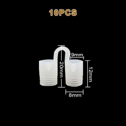 10PCS Anti Snore Nasal Clip Silicone Stop Snoring Dilators Cones XL/L/M/S - Picture 6 of 11
