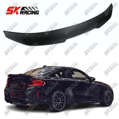 Forged Carbon/Carbon Fiber Rear Spoiler Wing Fits BMW 2 Series F22 Coupe 14-2021