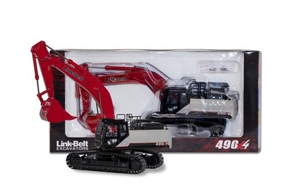 Link-Belt 490 X4 Excavator - Replicars 1:50 Scale Diecast Model #490X4 New
