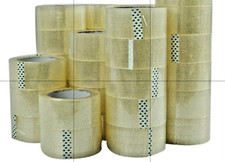 Packing Tape 72 Rolls 2 in 110 Yards 330 ft Clear Carton Sealing Tapes