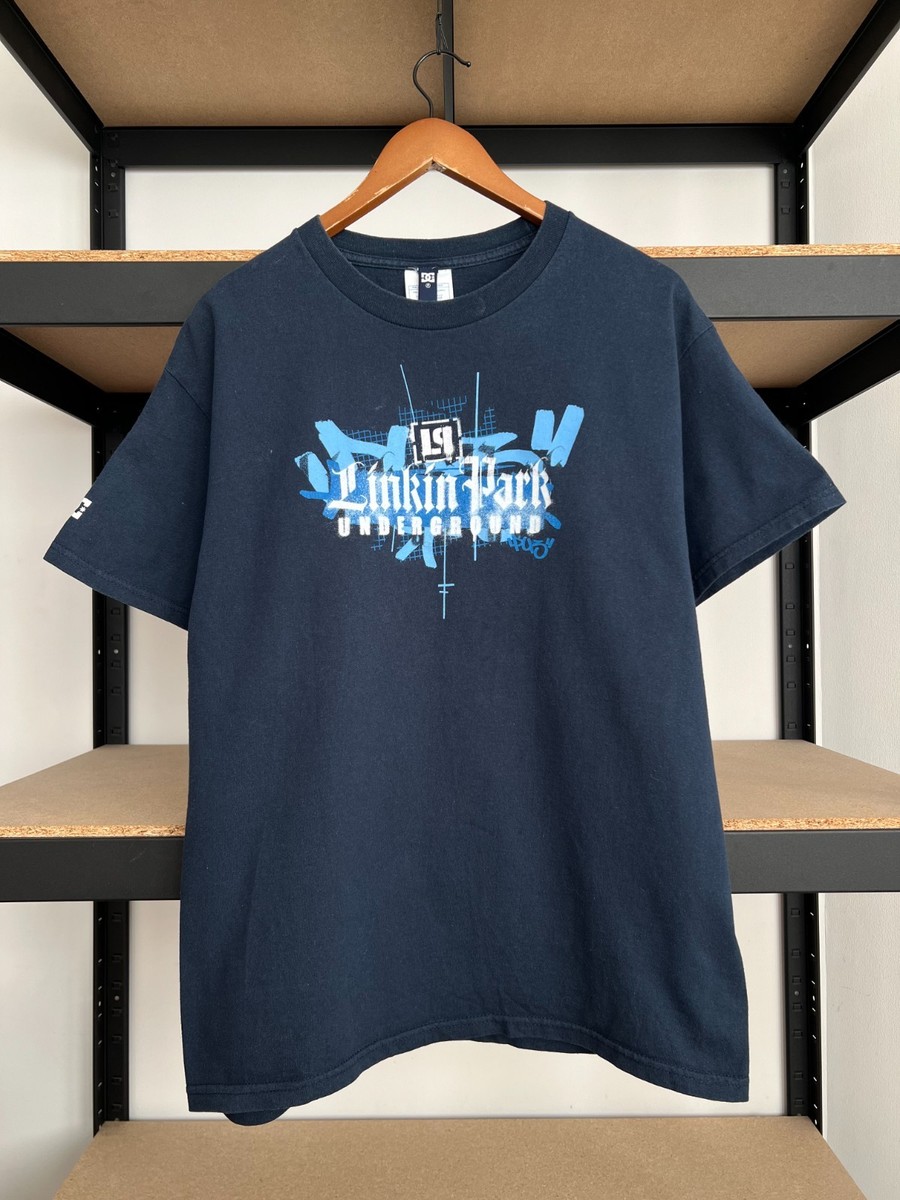 Vintage 2000s Linkin Park Underground x Dc Skateboards Navy T