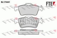 Bremsbelagsatz Scheibenbremse FTE 9010354 FüR Opel Vectra Z02 CC Signum Z03 16V