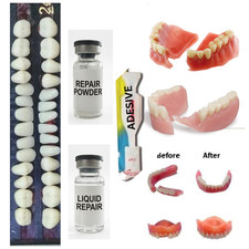 COMPLETE DENTURE UPPER & LOWER DYS REPAIR KIT...
