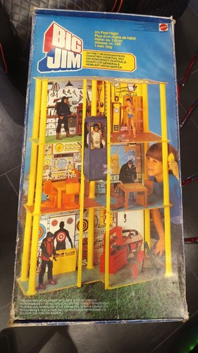 MATTEL BIG JIM Quartier Generale - Secret Headquarters - NON GIOCATA