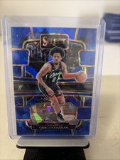 2023-24 Panini Select - Concourse Cade Cunningham #26 Blue Cracked Ice Prizm