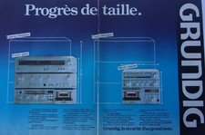 publicite    chaine HI-FI  GRUNDING   année  1980     A 5256