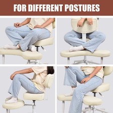 NAFE Criss Cross Legged Chair with Wheels, Meditation Chair, ADHD Yoga Chair