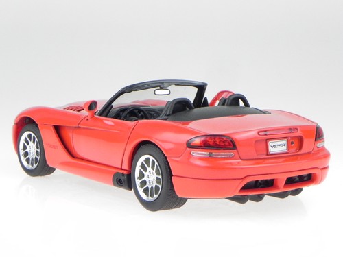 Dodge Viper SRT-10 2003 rojo coche en miniatura 22445 Welly 1:24 - Imagen 5 de 7