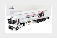 Eligor 118651 Renault T-Line High Truck Lkw Mit Plane Ats Transport 2023 - Weiß