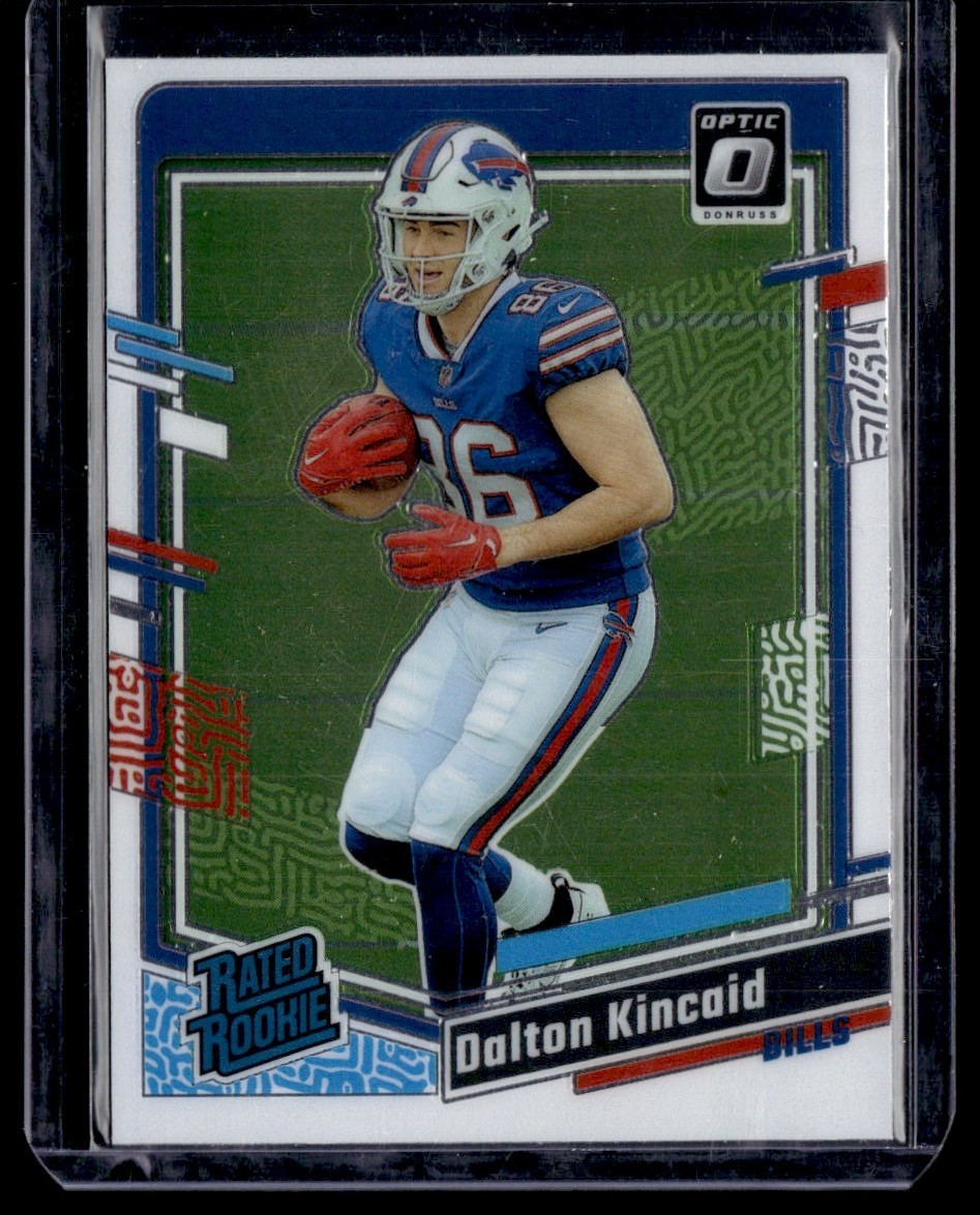 DALTON KINCAID 2023 DONRUSS OPTIC RATED ROOKIE RC BUFFALO BILLS #211