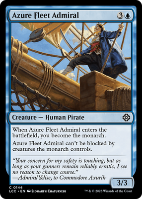 #ad #ad Azure Fleet Admiral 144 LCC The Lost Caverns of Ixalan MTG Magic NM $1.64