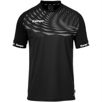 Kempa Herren Wave 26 Sportshirt Kurzarm T-Shirt Handball Fitness Schwarz M