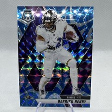 2025 Panini Mosaic Blue Reactive - Derrick Henry - Ravens