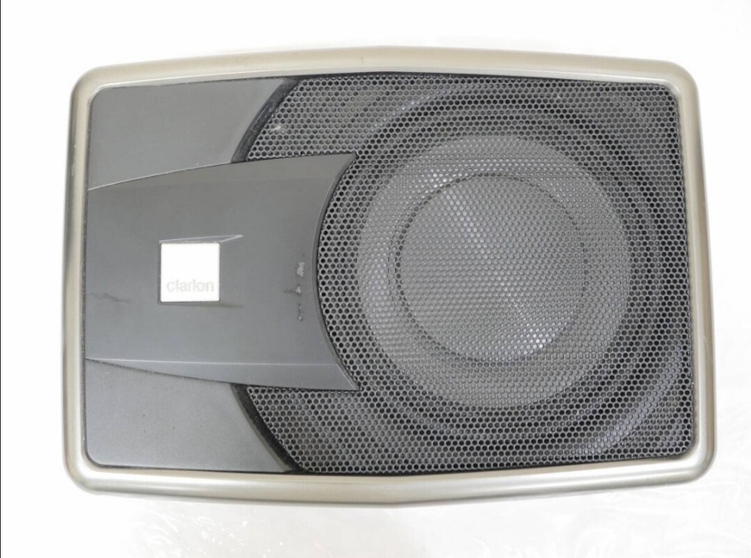 Clarion SRV250 Compact Powered Subwoofer 150W Max for Car Audio