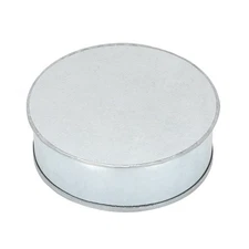 5 Inch Metal Tee Cap, Galvanized Steel Duct End Cap Dry Vent Cover
