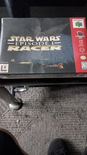 Star Wars Episode I Racer N64, NEW Factory Sealed Nintendo 64