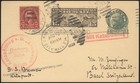 USA 1929 Bremen Schleuderflug Catapult Graue K4 Cover Airmail Switzerland 116159 — photo 1