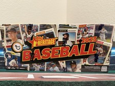 2023 Topps Heritage Baseball Hobby Box - Auto Or Relic - Sealed & Ships Fast!