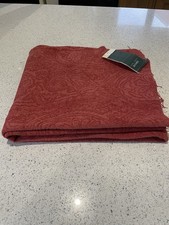 Vintage Laura Ashley Avalon Russet Fabric Brand New  Label 54 x 62 Upholstery