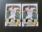 TWO CARDS: 2025 Bowman Prospect KONNOR GRIFFIN  #BP-86 #1 Prospect In Baseball