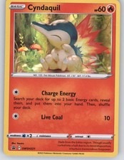 Carte promozionali Cyndaquil Holofoil SWSH: Spada e Scudo - SWSH221 Pokemon quasi nuove
